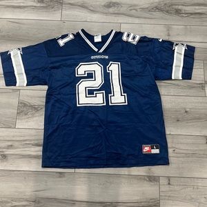 Deion Sanders Dallas Cowboys Navy Jersey Nike Yourh Size L